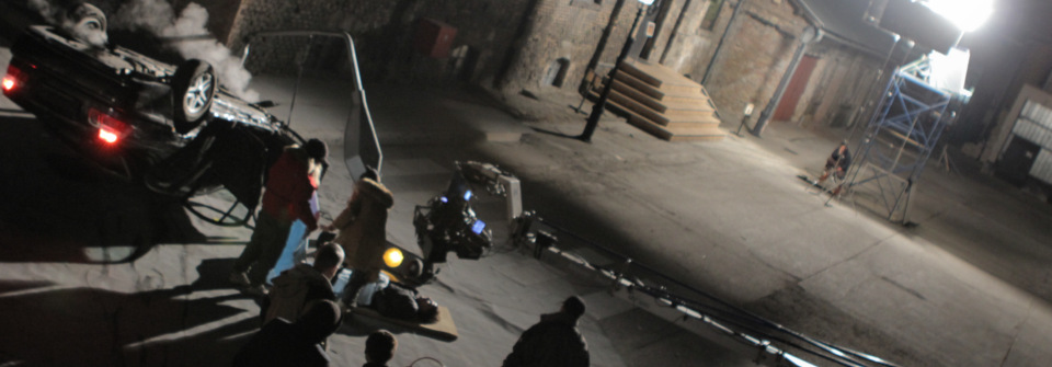 film crew shooting commercial production Hungary Budapest