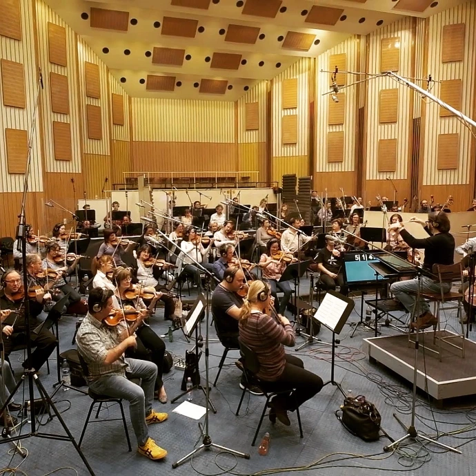     film scoring orchestra recording Hungary